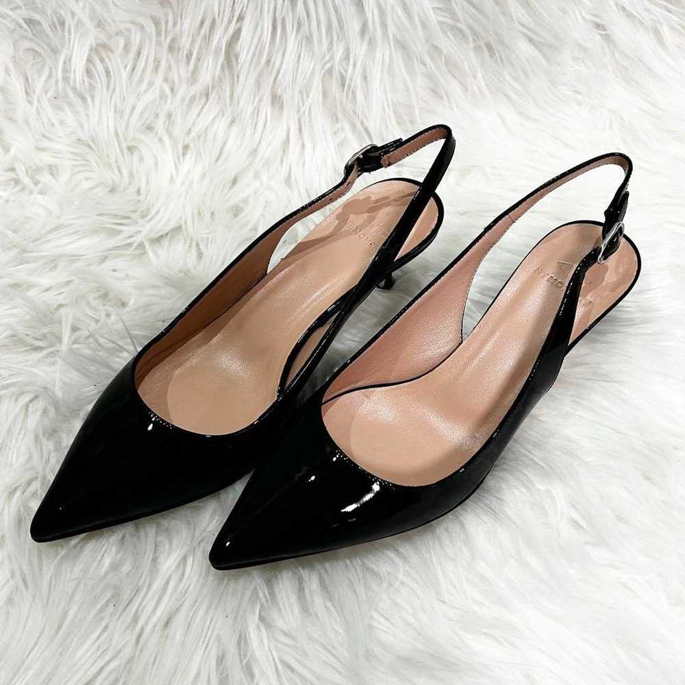 NT MOMENT Pumps Heel Black 22.5 Made in Italy - image 3