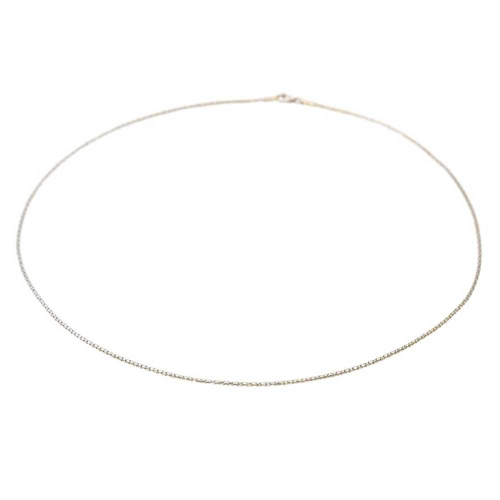 Autre Marque White gold necklace - image 3