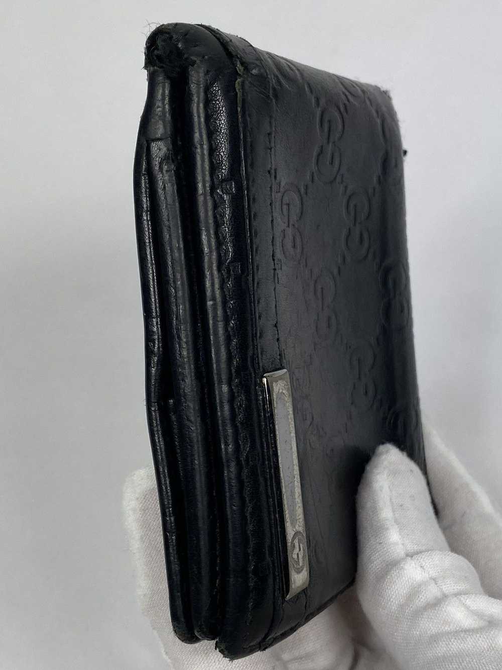 Gucci GG monogram leather bifold wallet - image 11