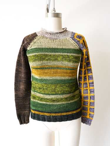 1930’s Hand Knit Ombré Sweater