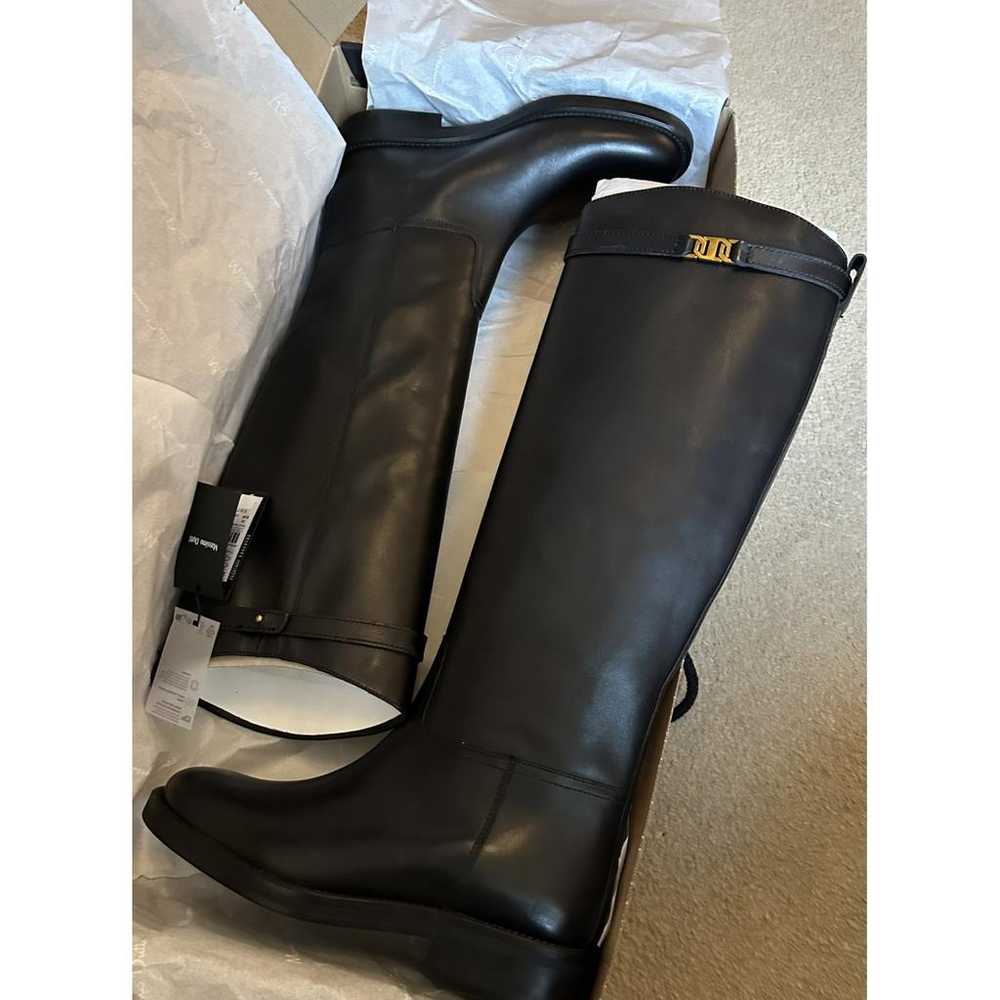 Massimo Dutti Leather riding boots - image 4