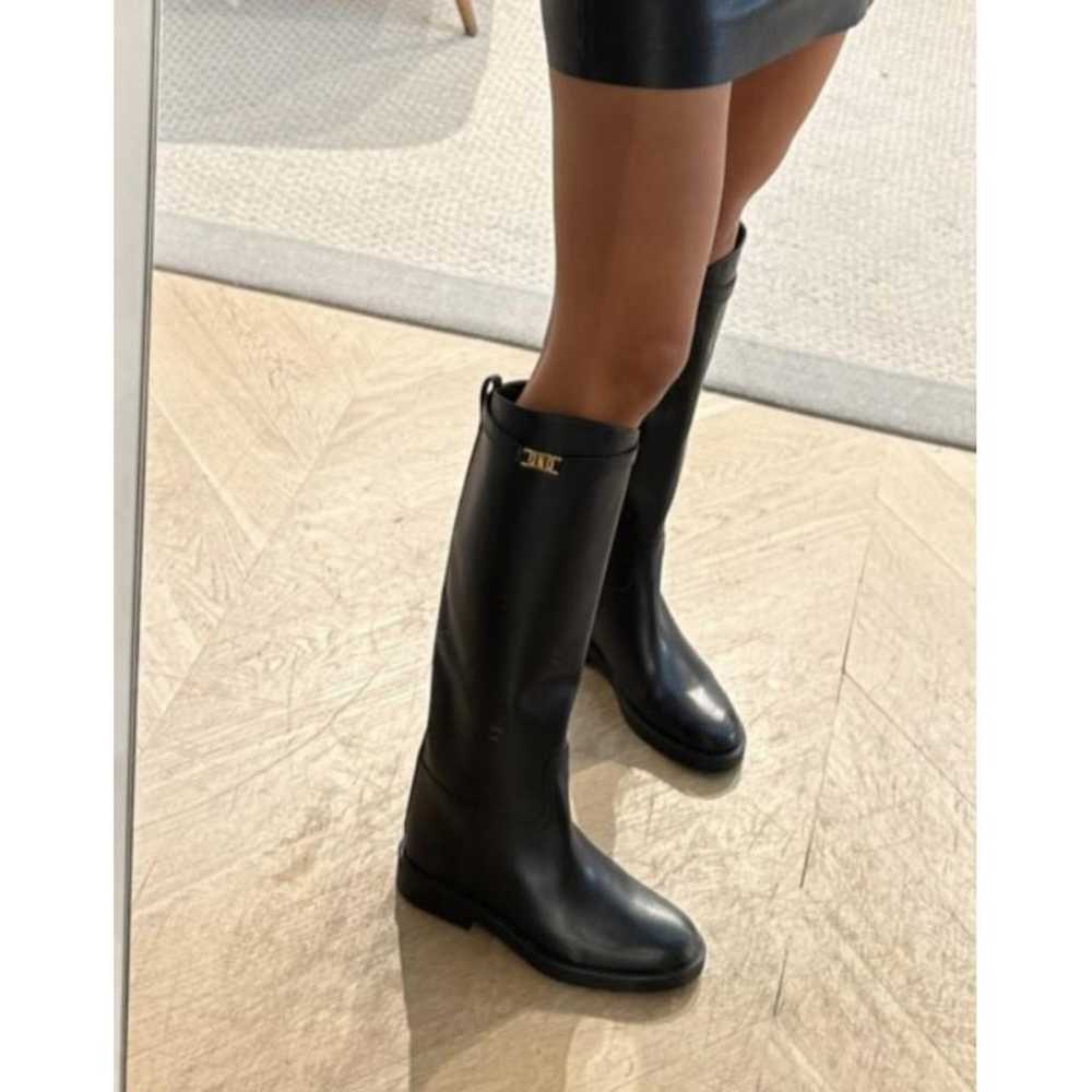 Massimo Dutti Leather riding boots - image 5