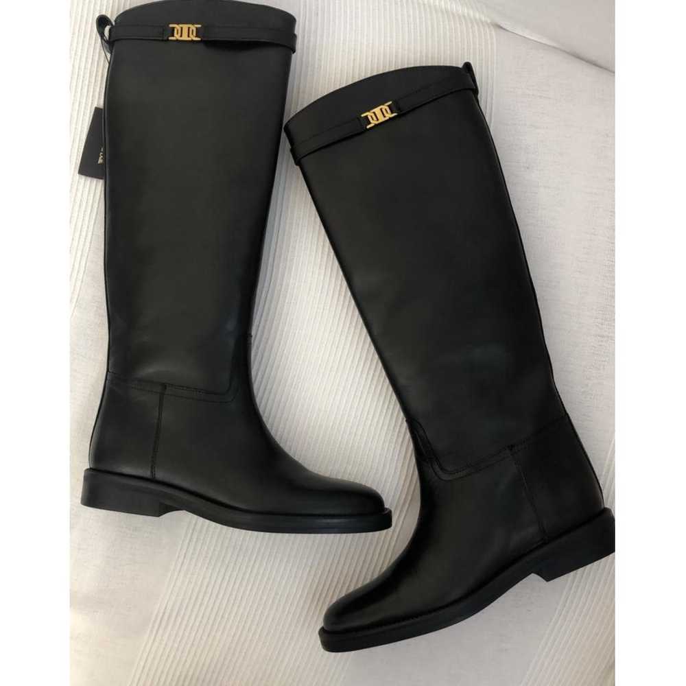 Massimo Dutti Leather riding boots - image 6