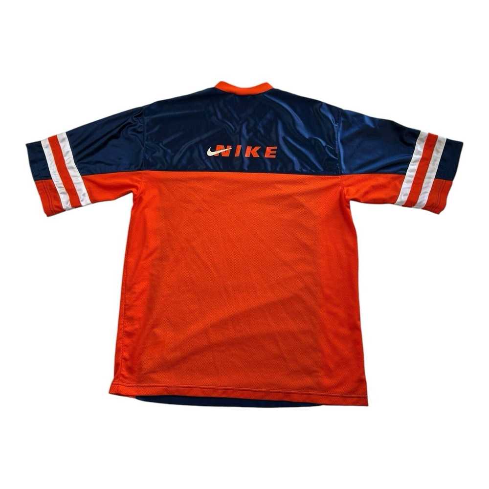 Nike Vintage Nike Jersey White Tag‎ Navy Orange W… - image 3