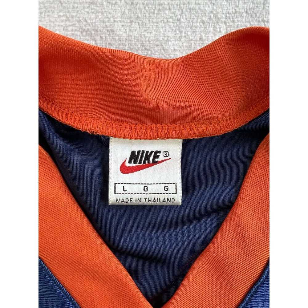 Nike Vintage Nike Jersey White Tag‎ Navy Orange W… - image 7