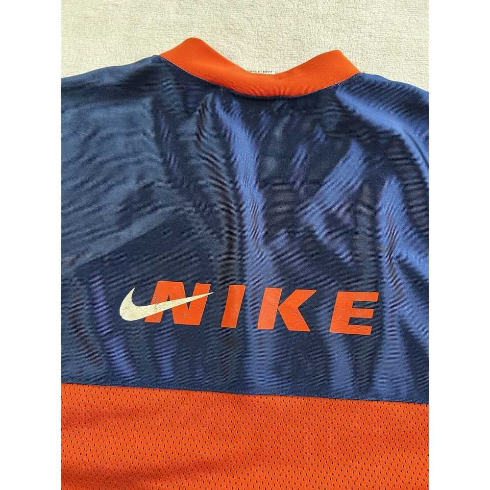 Nike Vintage Nike Jersey White Tag‎ Navy Orange W… - image 8