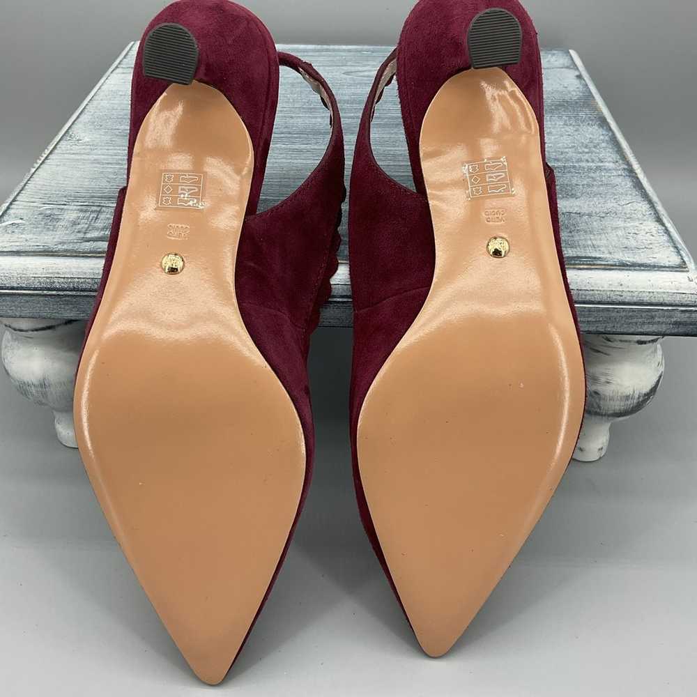 NEW Pelle Moda Women’s Kelsa Slingback Pumps Red … - image 8