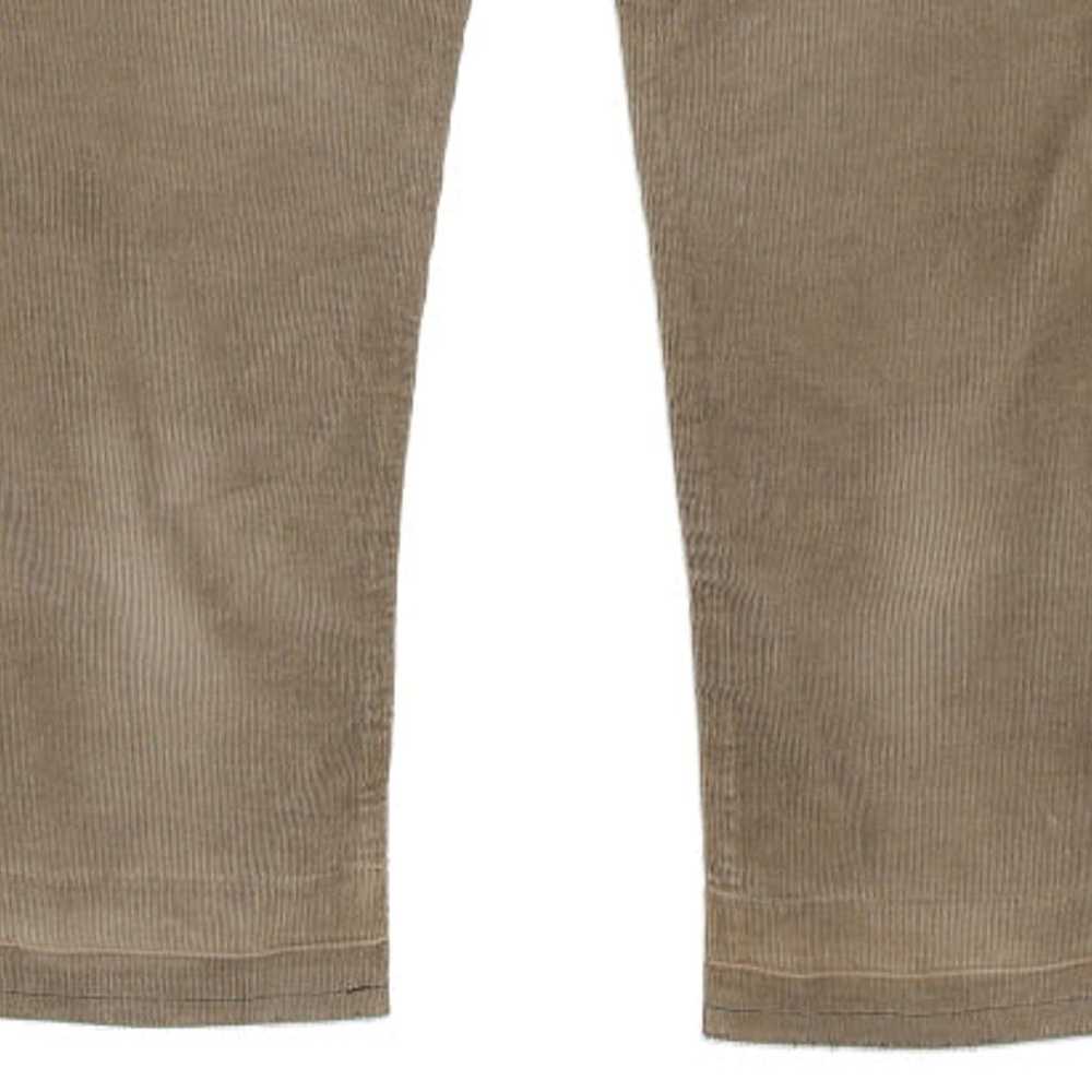 Armani Jeans Cord Trousers - 30W 28L Brown Cotton - image 6