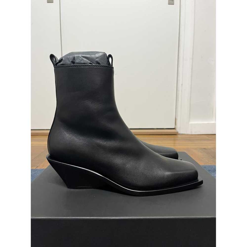 Ann Demeulemeester Leather boots - image 2