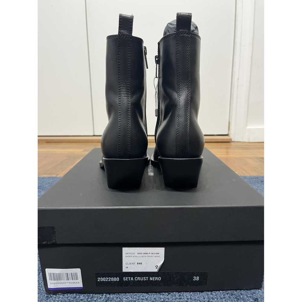 Ann Demeulemeester Leather boots - image 5