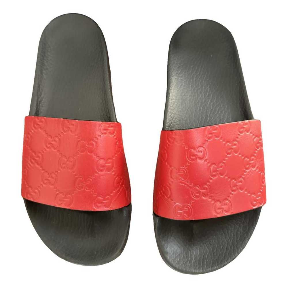 Gucci Leather sandal - image 1