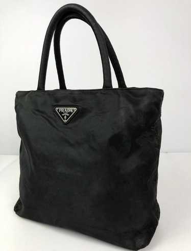 Prada Tessuto Nero Nylon Tote Bag