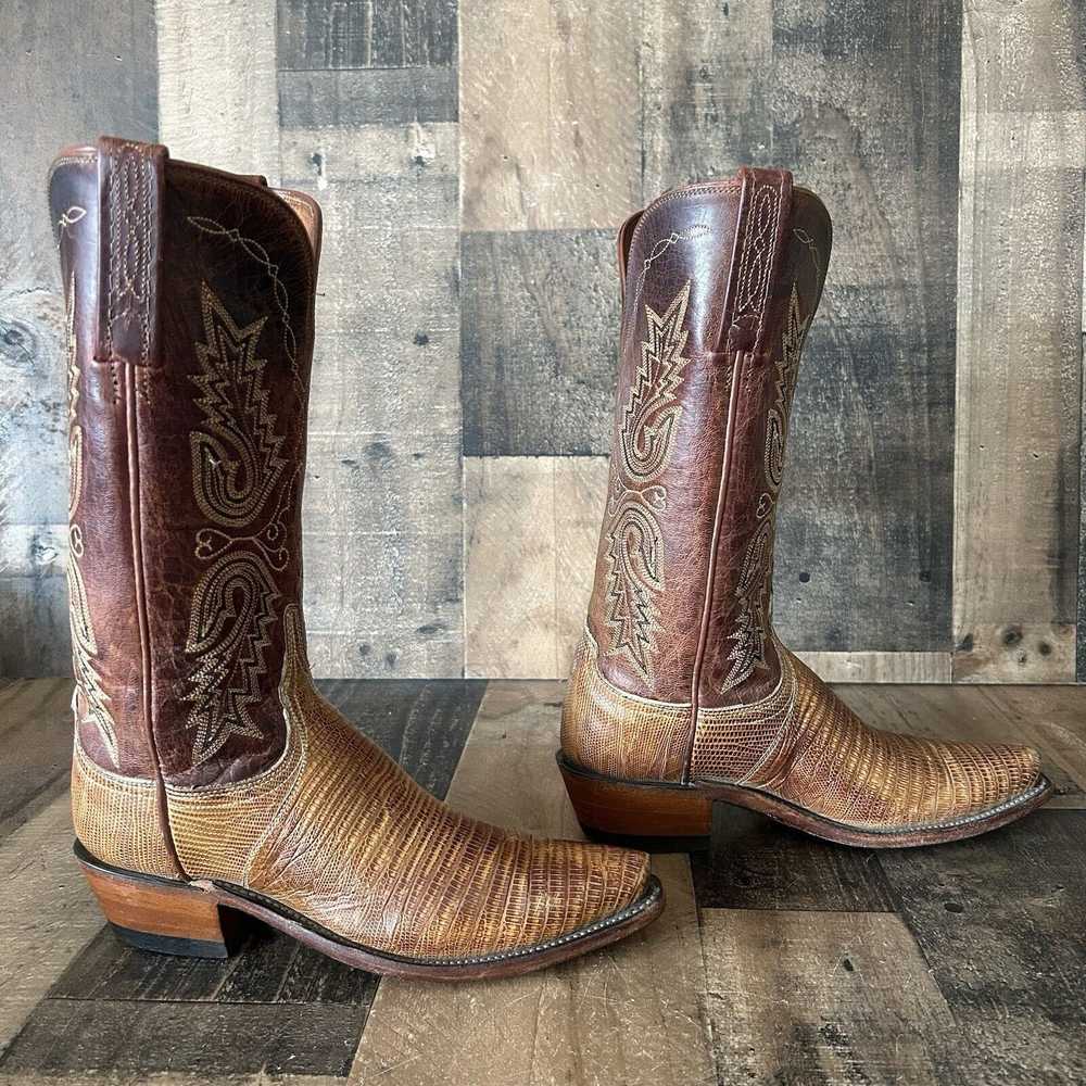 Lucchese Lucchese 1883 N4002 Teju Lizard Cowboy B… - image 11