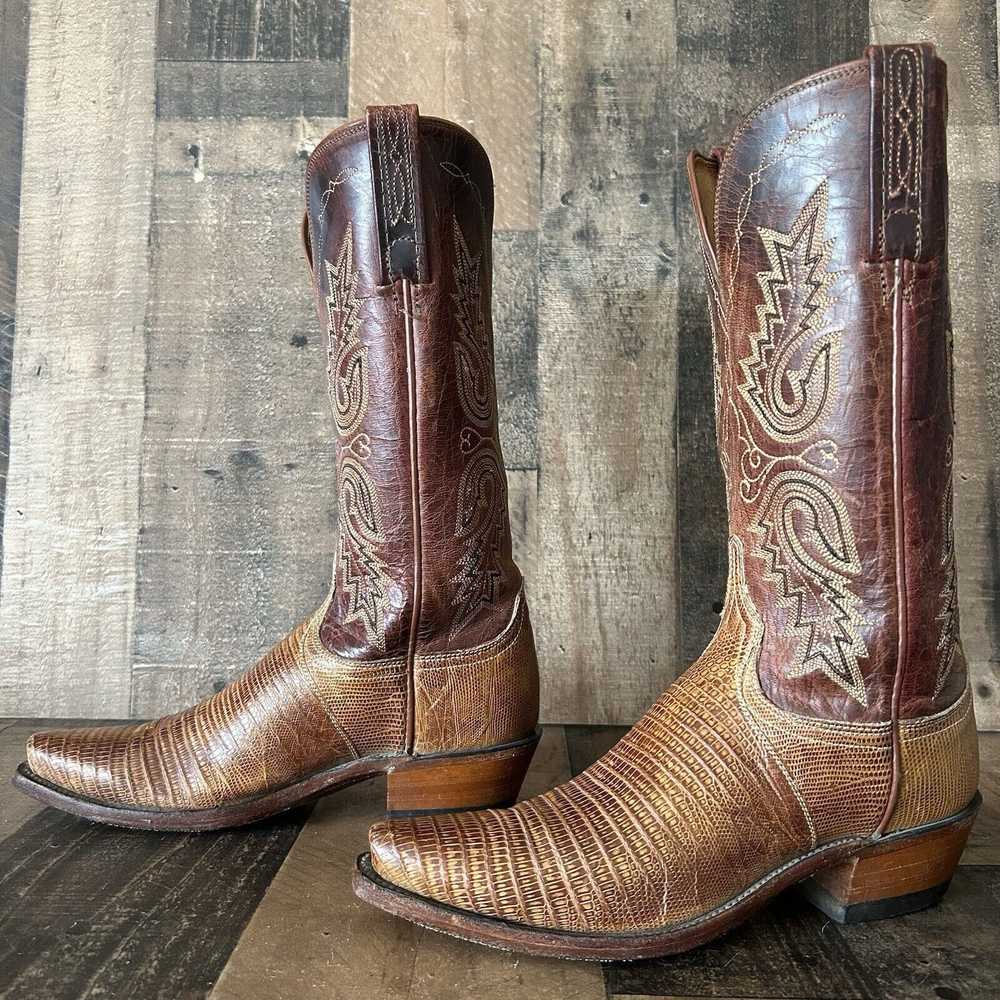 Lucchese Lucchese 1883 N4002 Teju Lizard Cowboy B… - image 12