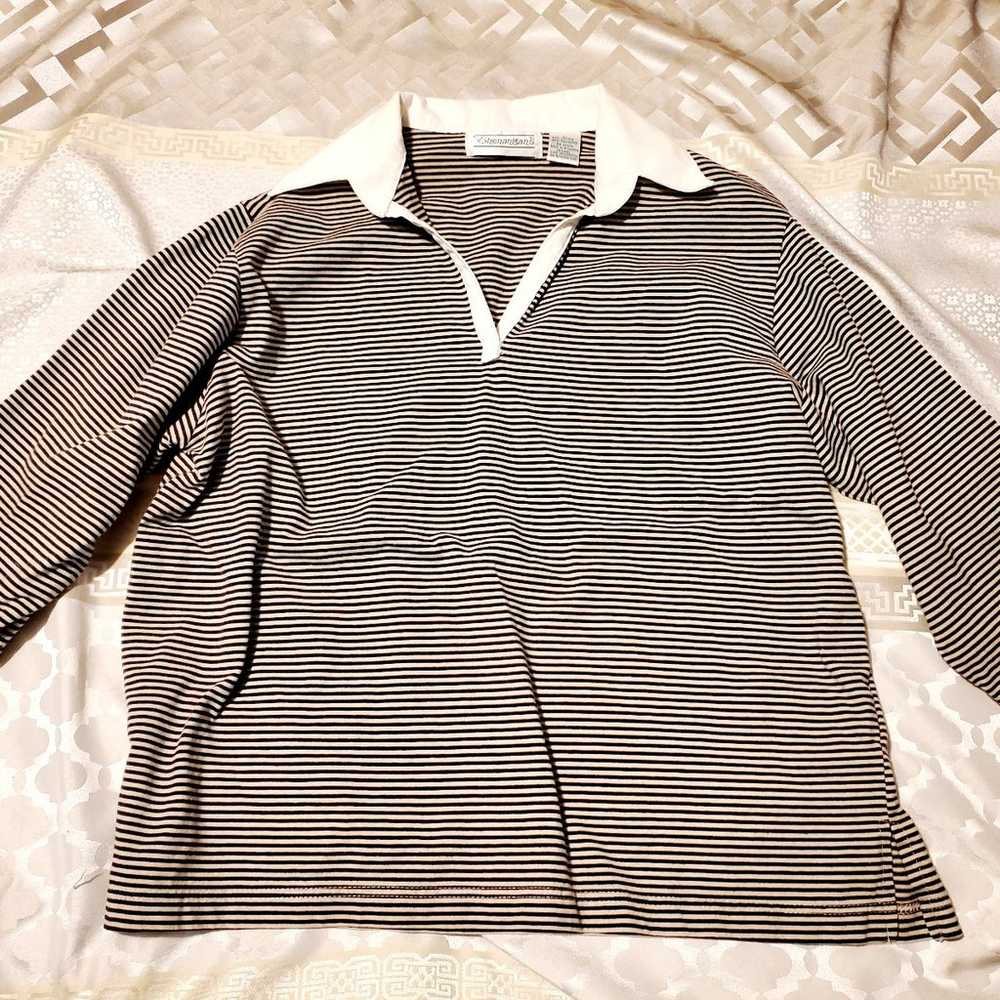 Women's Vintage Shenanigans polo shirt size large - image 1