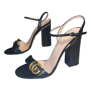 Gucci Marmont leather sandal