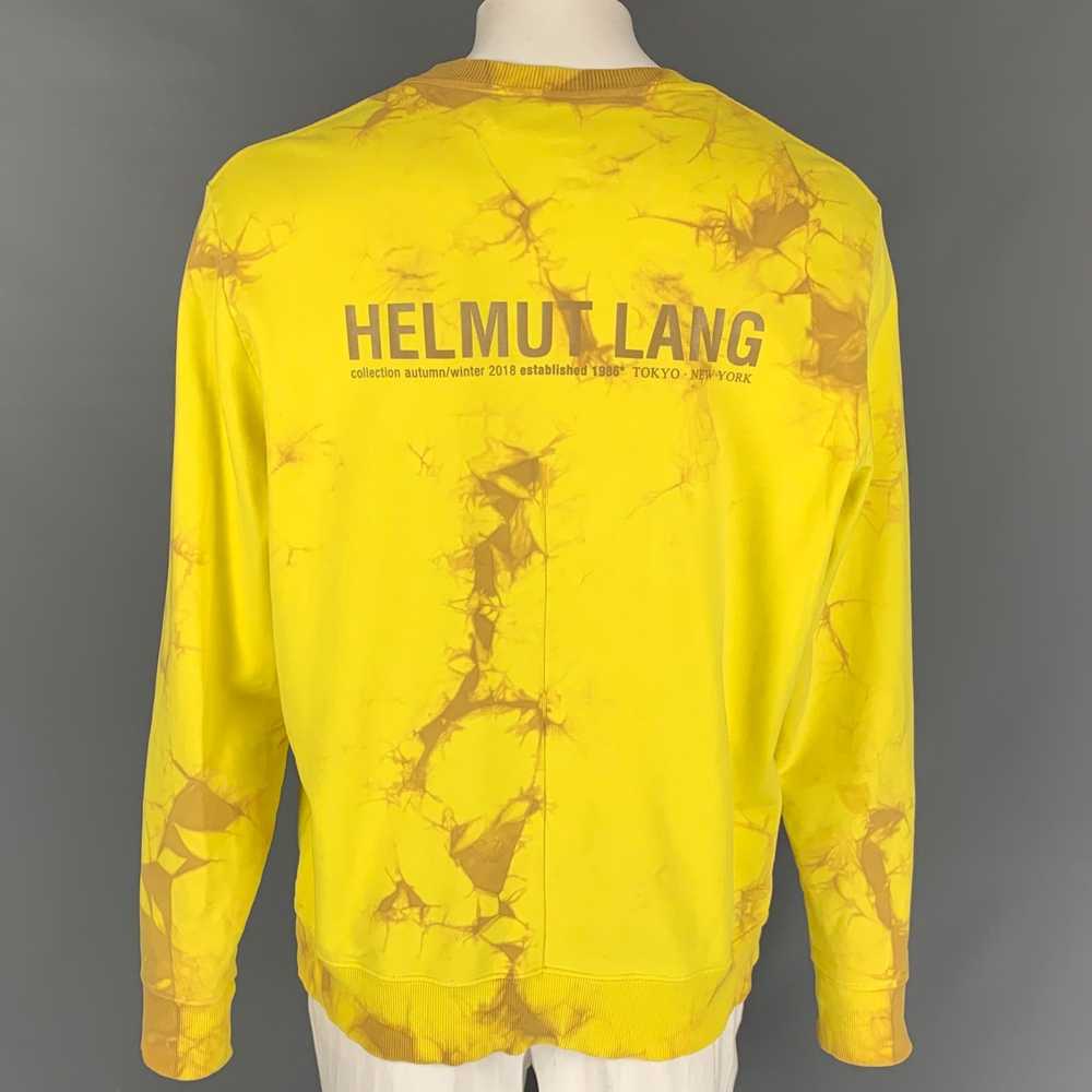 Helmut Lang HELMUT LANG Yellow Brown Tie Dye Cott… - image 1