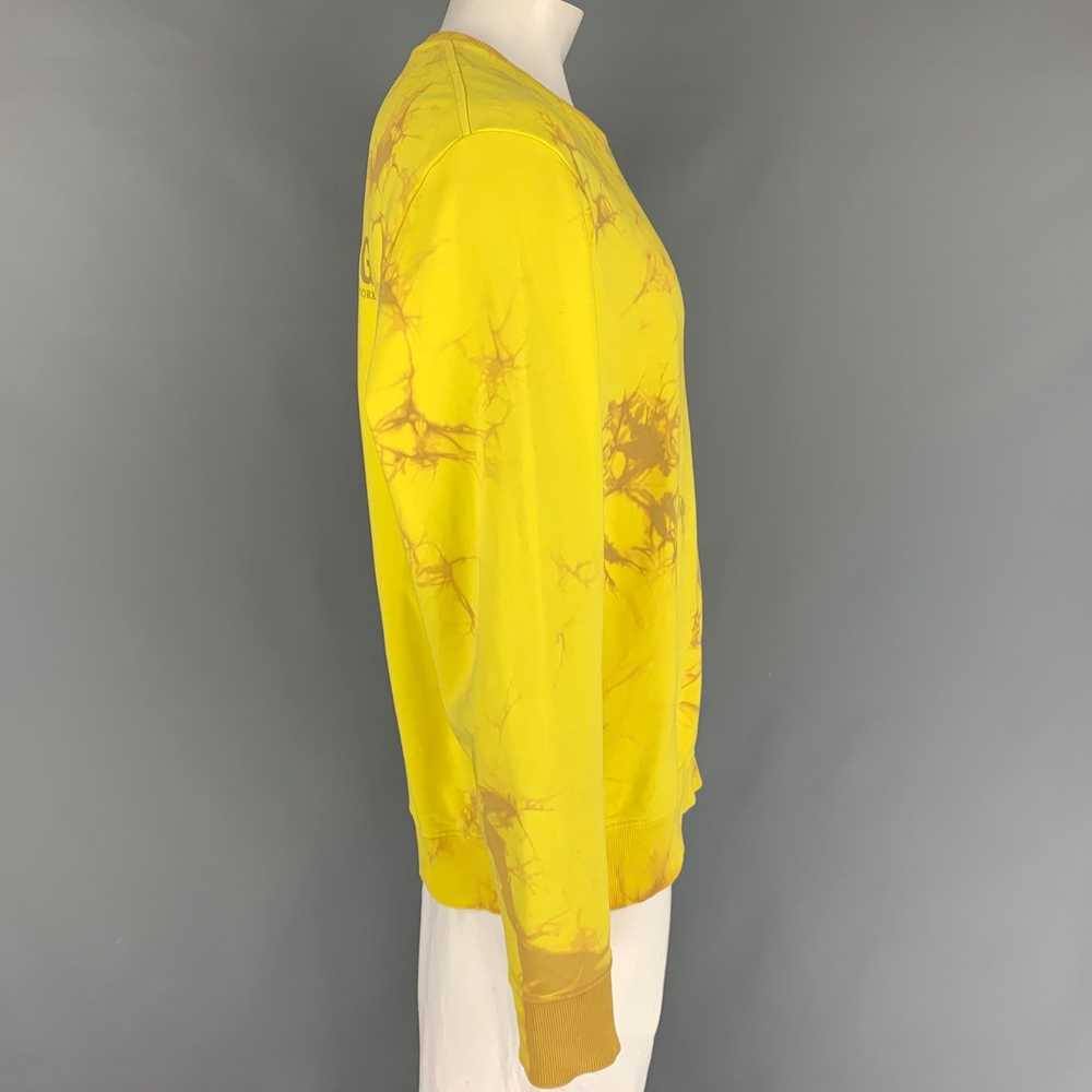 Helmut Lang HELMUT LANG Yellow Brown Tie Dye Cott… - image 4