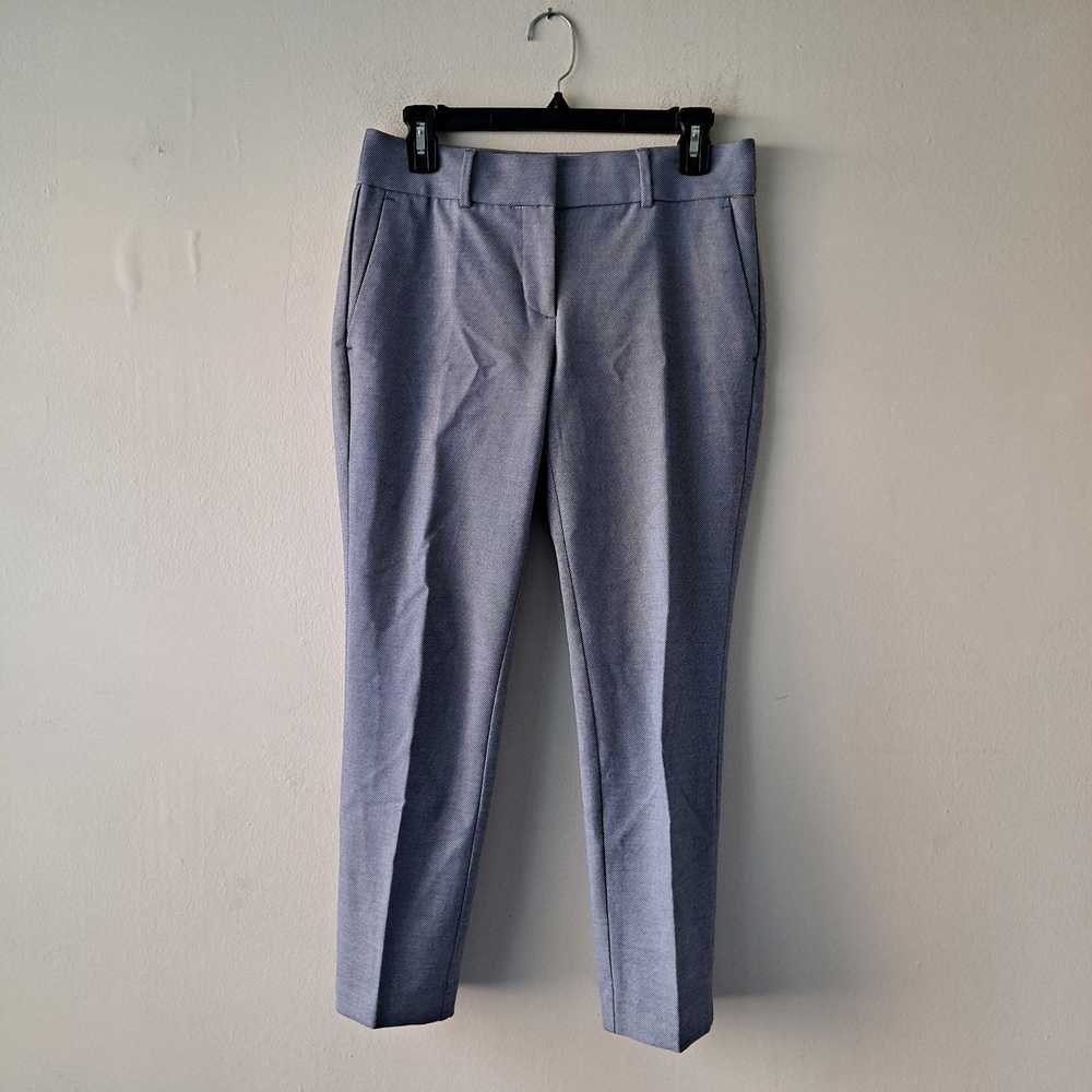 Loft Petites Womens Gray Heather Marisa Straight … - image 5