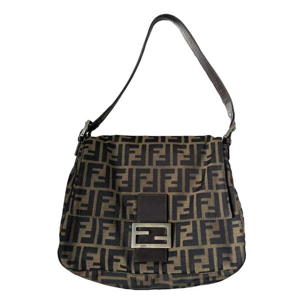 Fendi Mamma Baguette cloth handbag - image 1