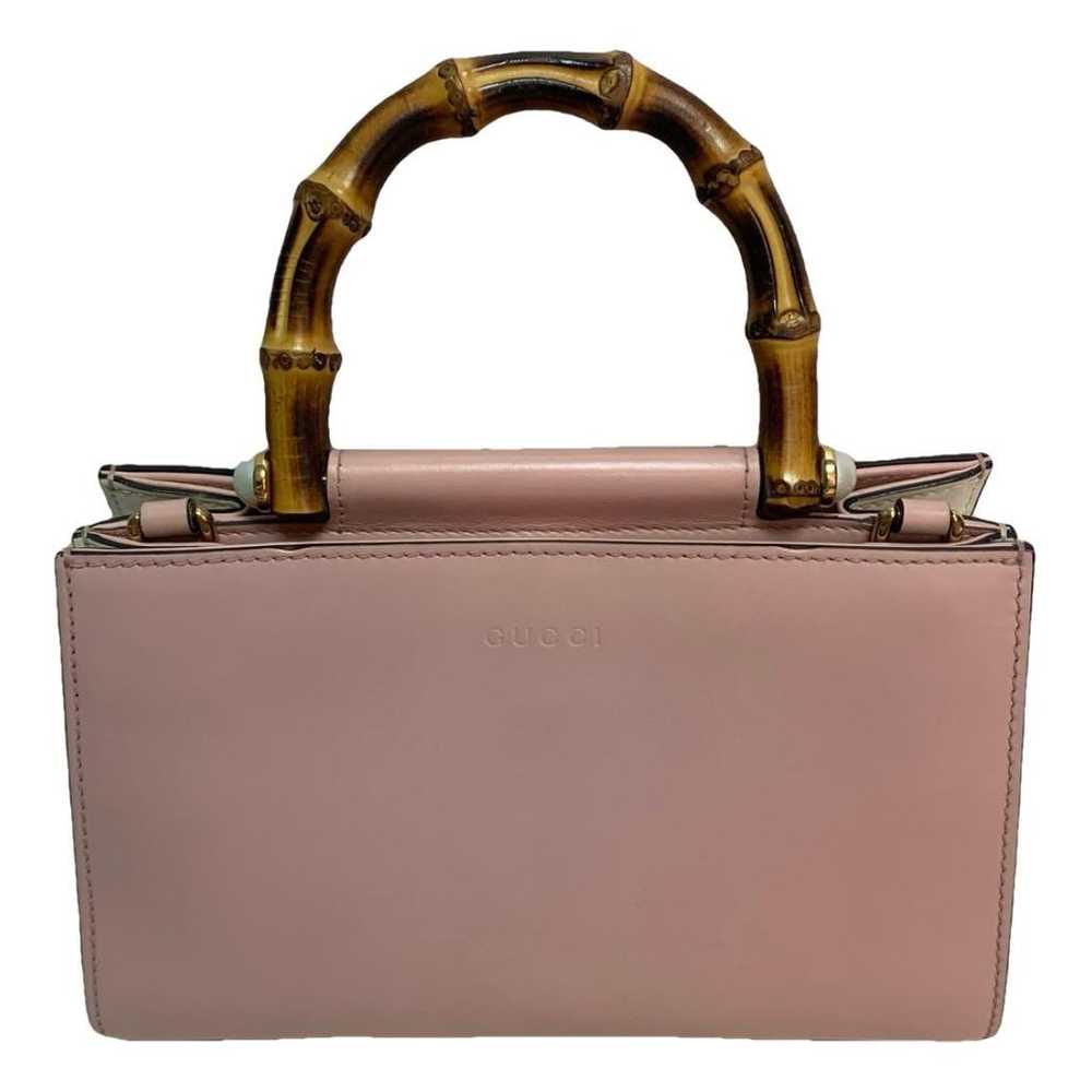 Gucci Nymphaea leather handbag - image 1