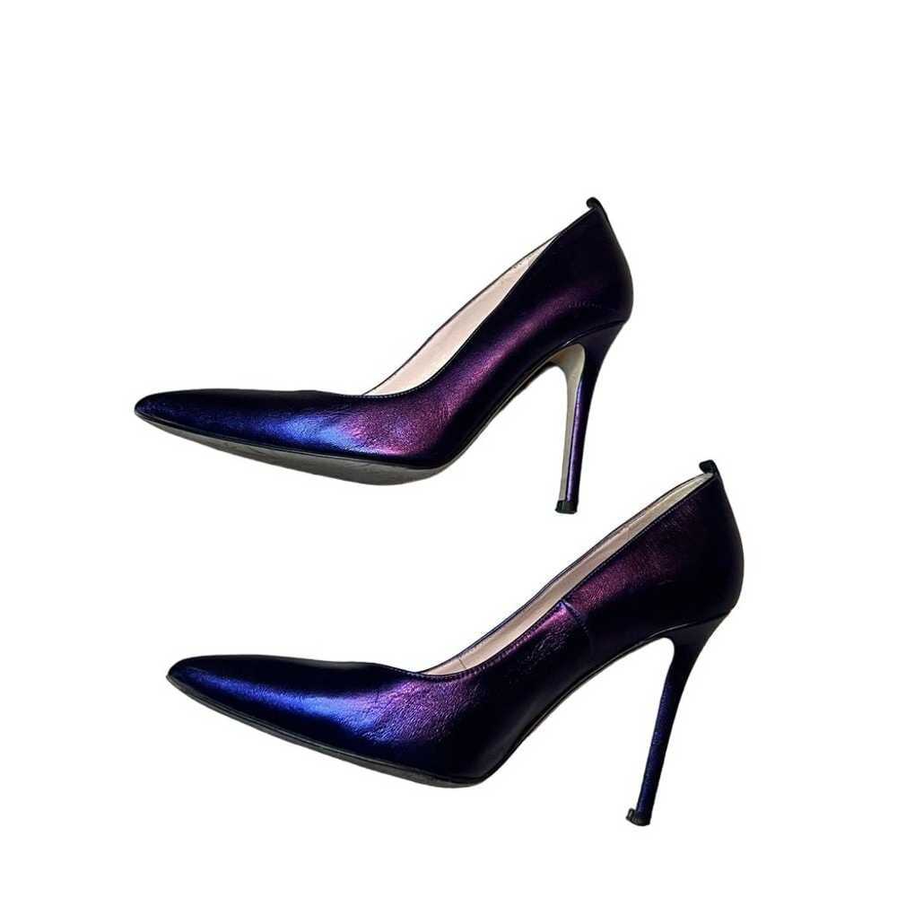 Stunning SJP  Metallic Purple Pointed Toe Stilett… - image 10