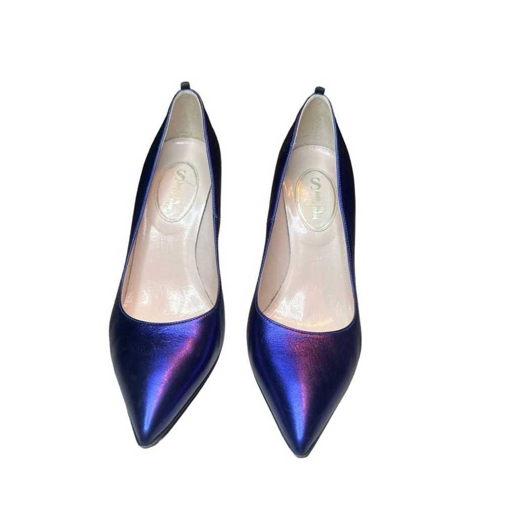 Stunning SJP  Metallic Purple Pointed Toe Stilett… - image 5