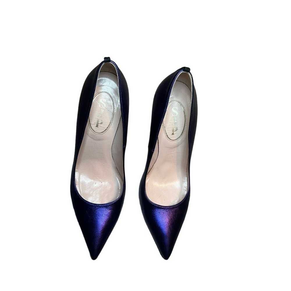 Stunning SJP  Metallic Purple Pointed Toe Stilett… - image 6