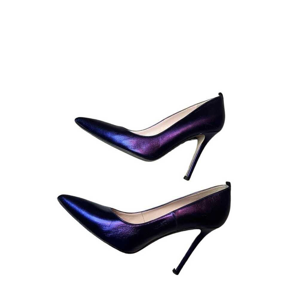 Stunning SJP  Metallic Purple Pointed Toe Stilett… - image 8