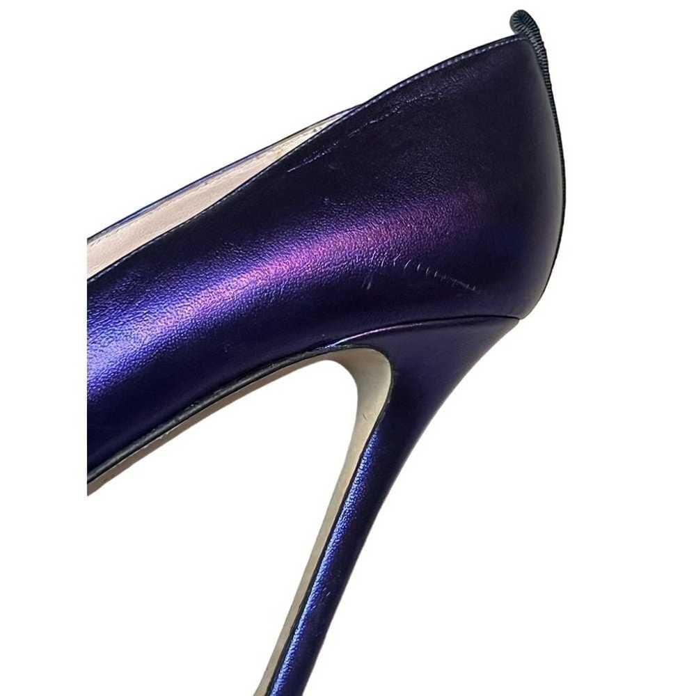 Stunning SJP  Metallic Purple Pointed Toe Stilett… - image 9