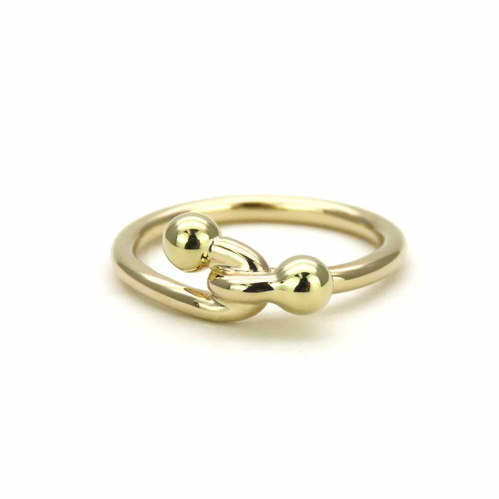 Tiffany & Co. Tiffany & Co. Ring Love Knot K18YG … - image 2