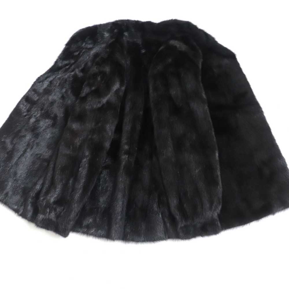 Other Other SAGA MINK Genuine Fur Coat, Dark Brow… - image 3