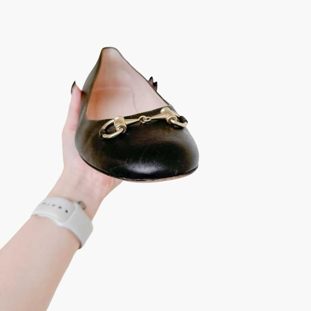 Gucci Leather ballet flats - image 12