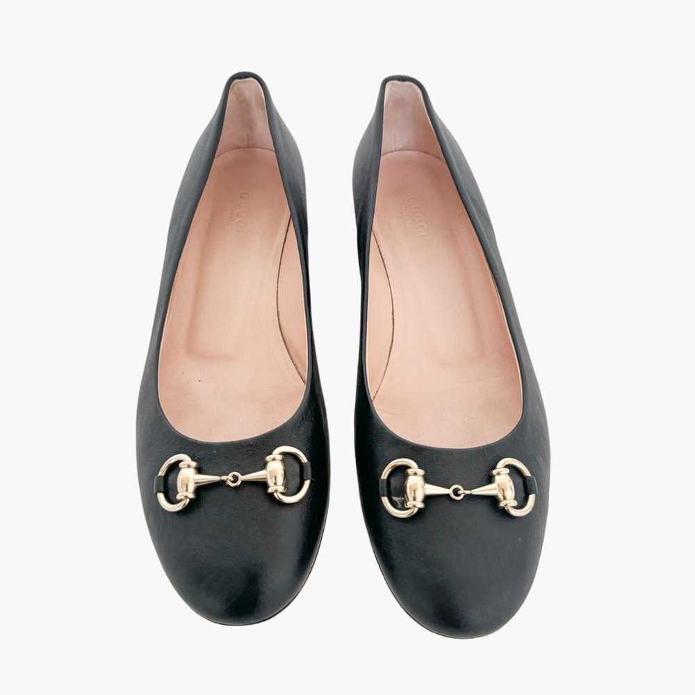 Gucci Leather ballet flats - image 2