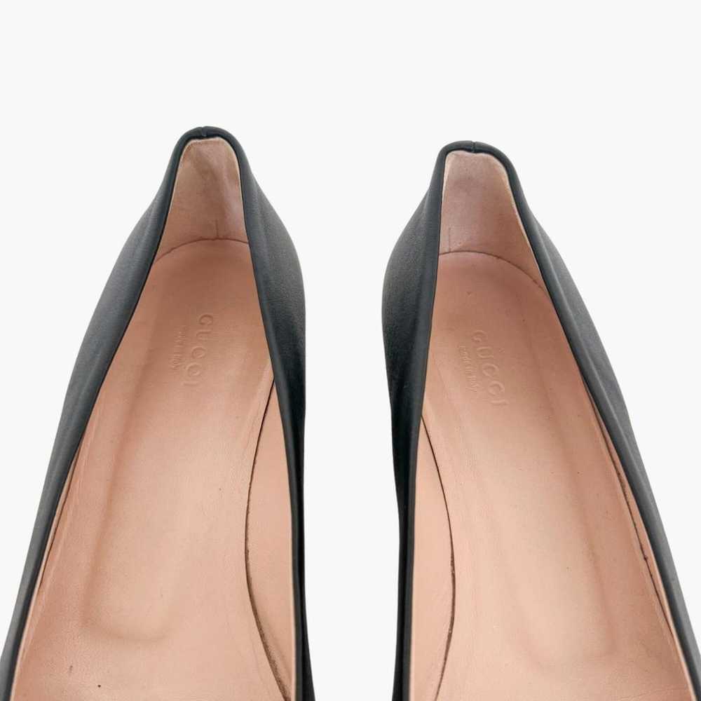 Gucci Leather ballet flats - image 4