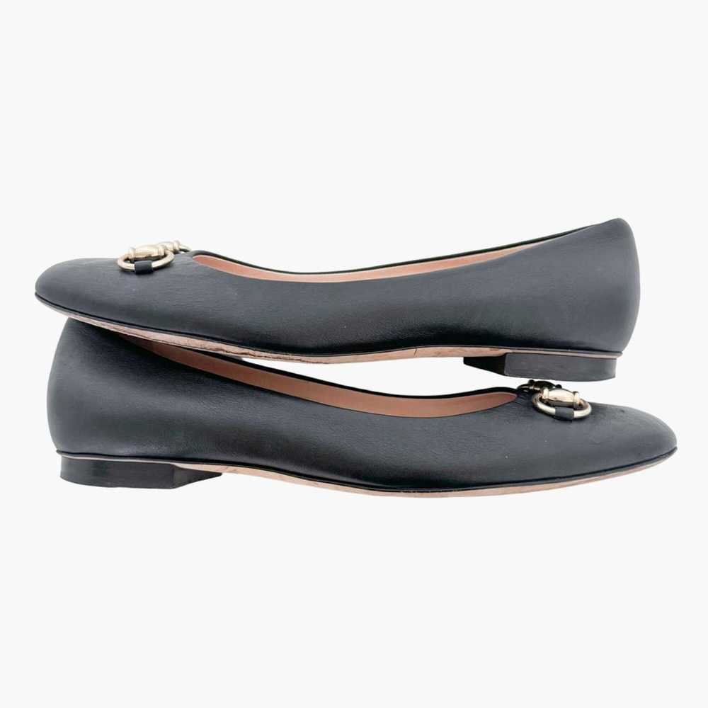 Gucci Leather ballet flats - image 7