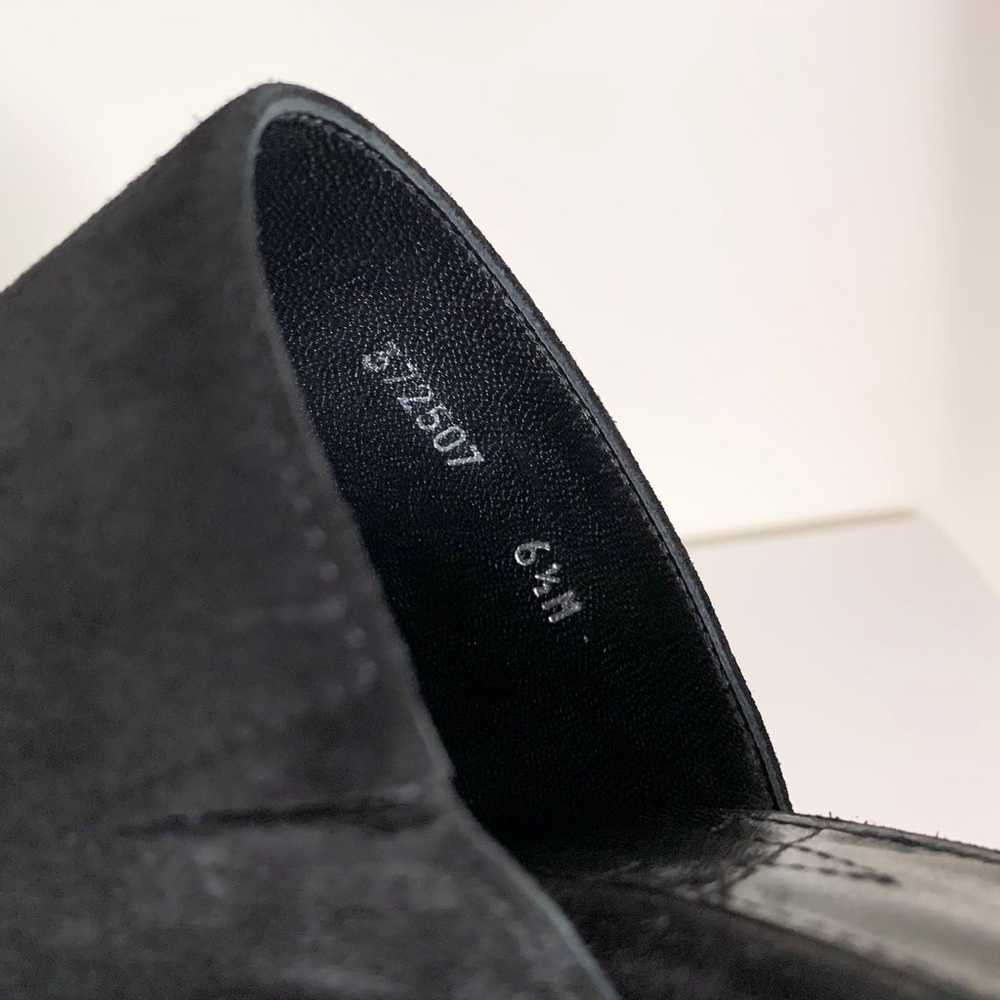 Aquatalia black suede mules - image 9