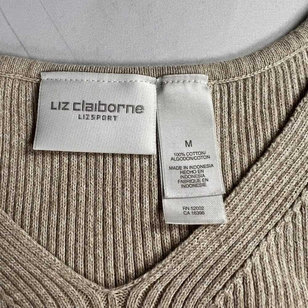 Vintage Liz Claiborne Sport Knit Tank Top Women's… - image 2