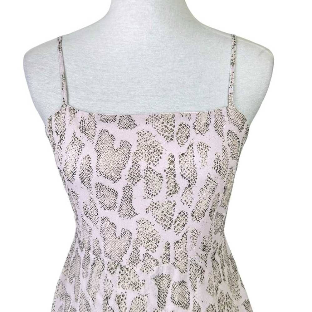 Le Lis Snakeskin Reptile Print Sleeveless Strappy… - image 3