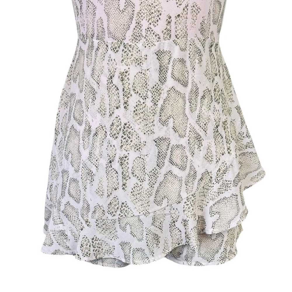 Le Lis Snakeskin Reptile Print Sleeveless Strappy… - image 4