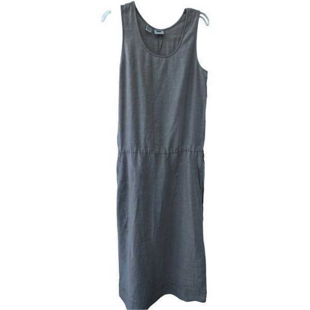 DKNY linen maxi dress size 6 - image 2