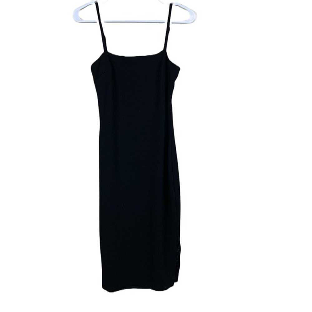 Lulus Paulina Black Bodycon Midi Dress - Size Sma… - image 2