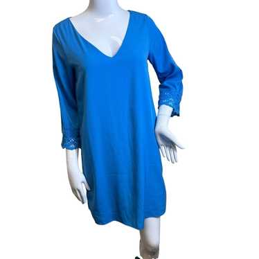 Women's Dainty Hooligan Dress Small Blue - image 1