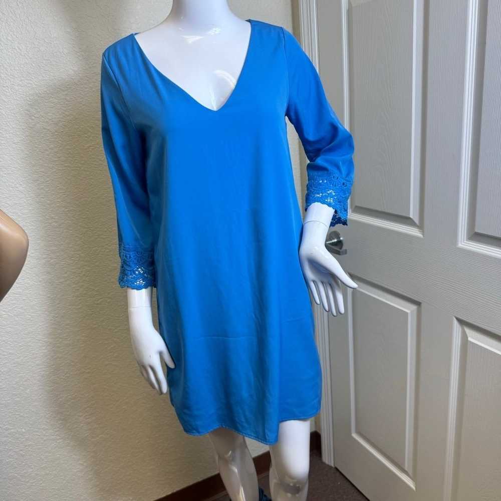 Women's Dainty Hooligan Dress Small Blue - image 3