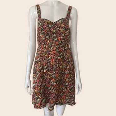 Topshop Ditsy Floral Sweetheart Neckline Summer Mi