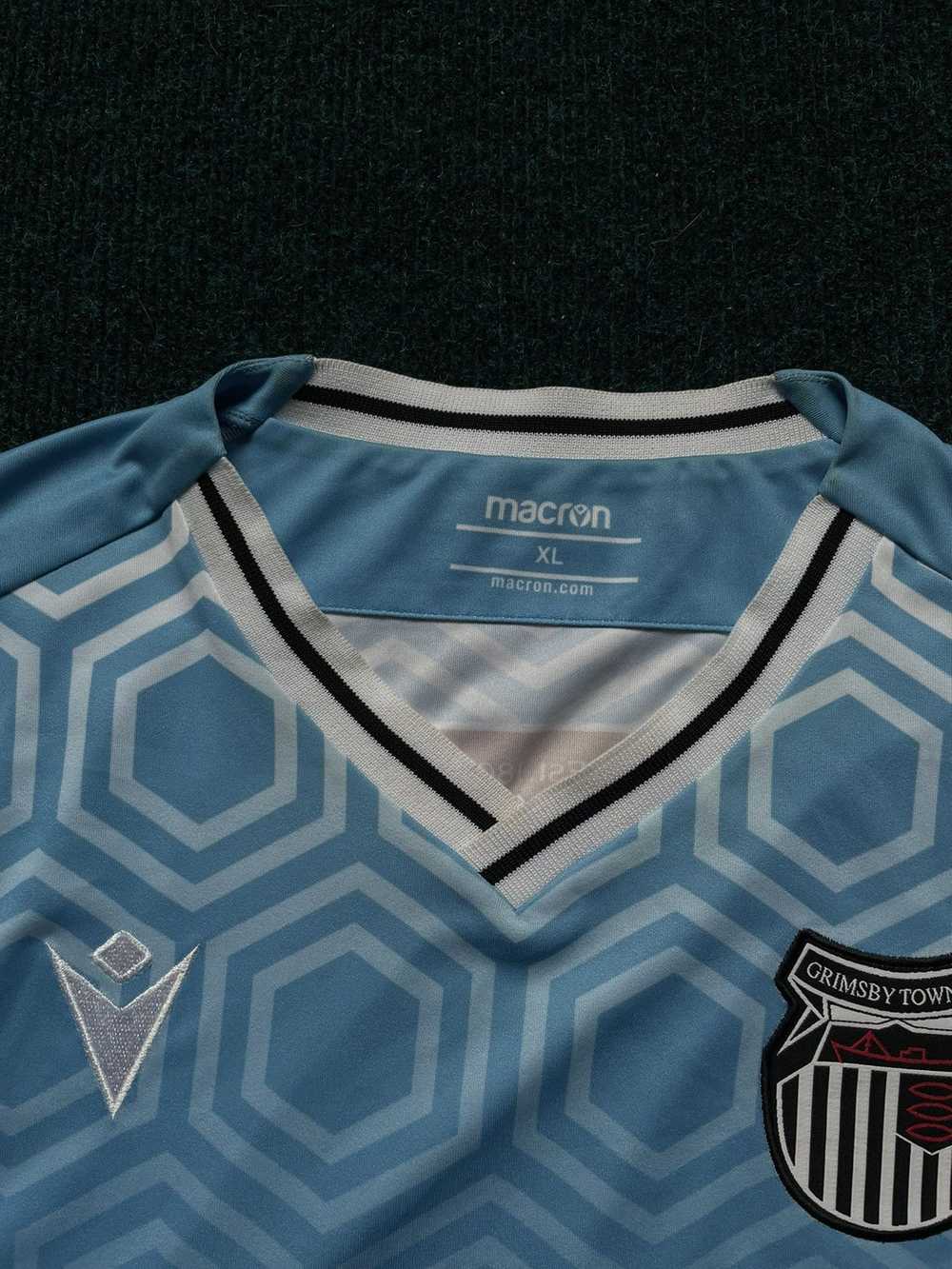 Jersey × Macron × Rare Grimsby Town macron Jersey… - image 10