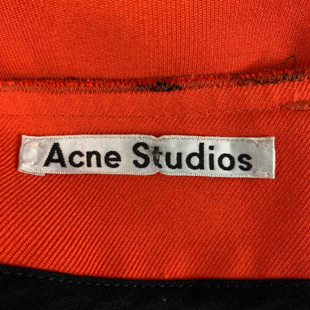 Acne Studios ACNE STUDIOS Size 32 Orange Cotton P… - image 4