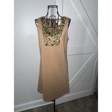 Julie Brown Dress Brown Size Medium Sleeveless Rh… - image 1