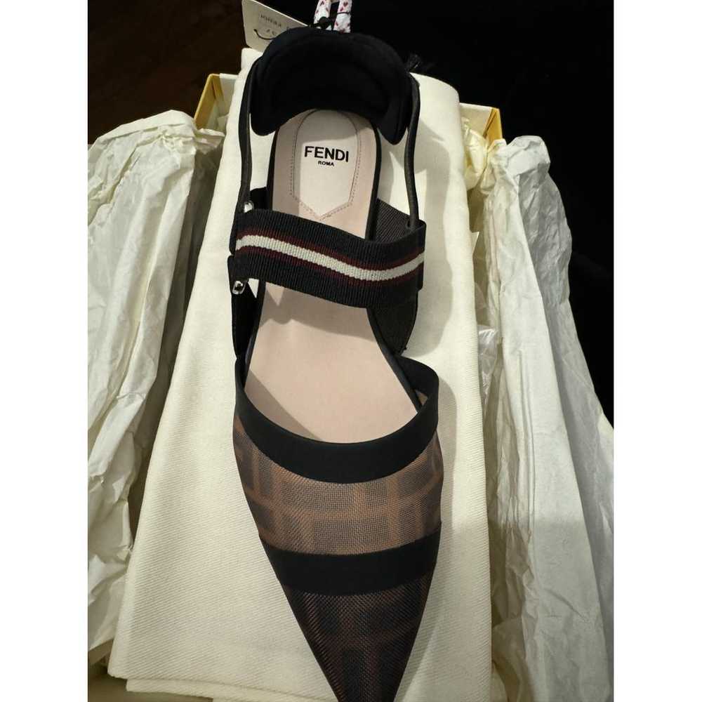 Fendi Cloth ballet flats - image 8