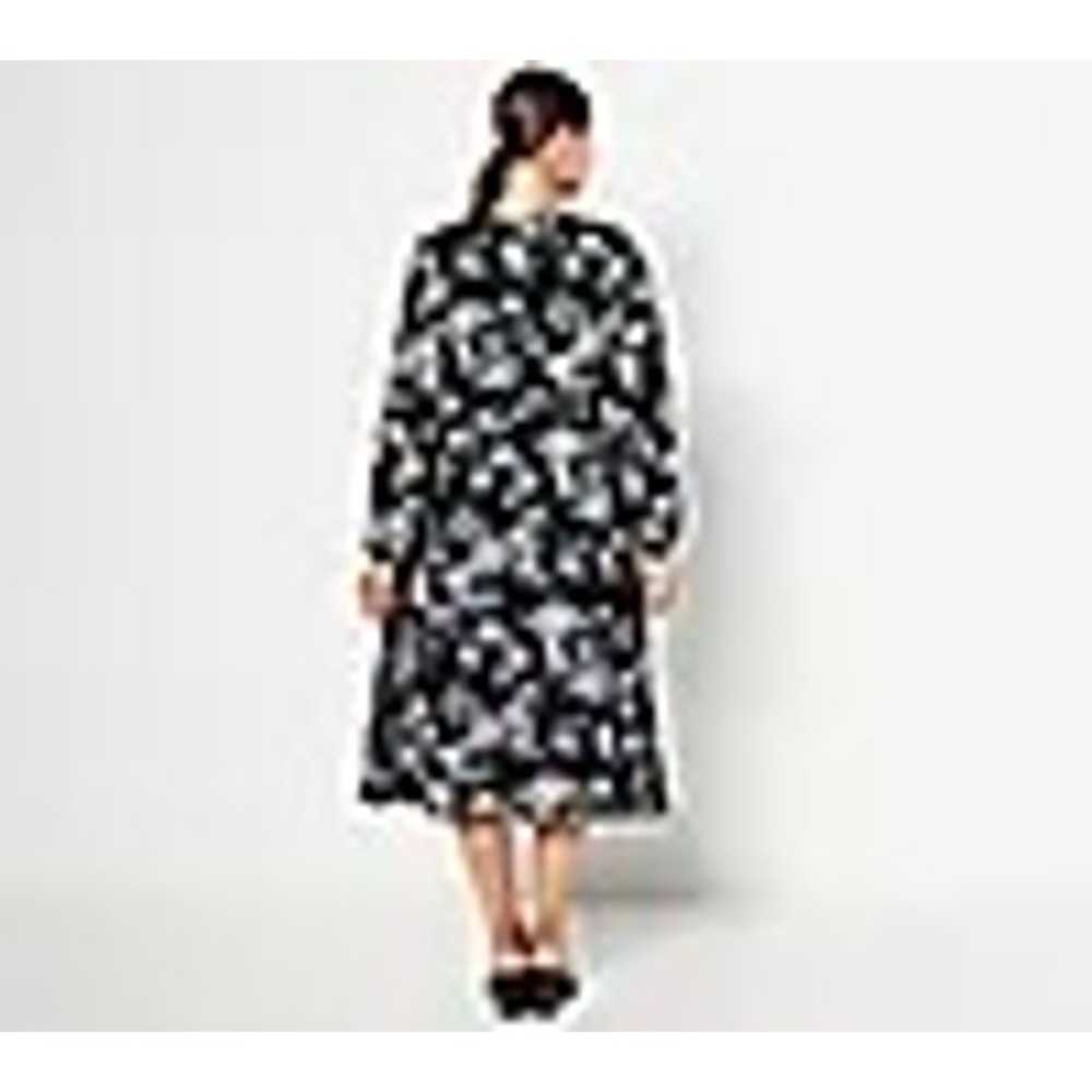 J Jason Wu Duster Misi Dress Women's Med Black Bl… - image 2